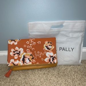 rachel pally floral clutch NWOT